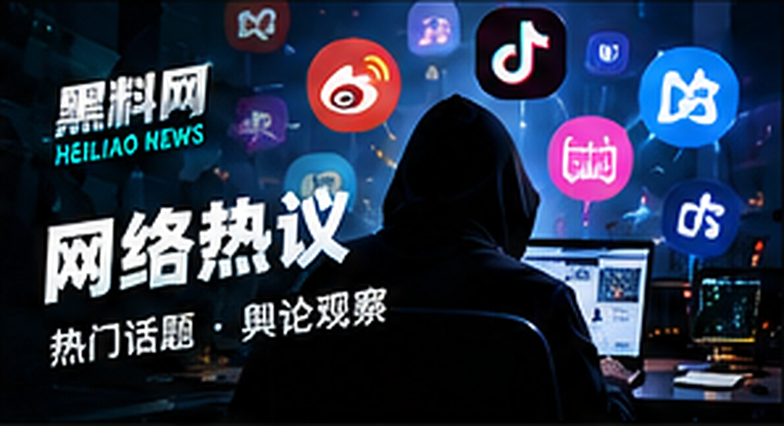 社交传播概念配图